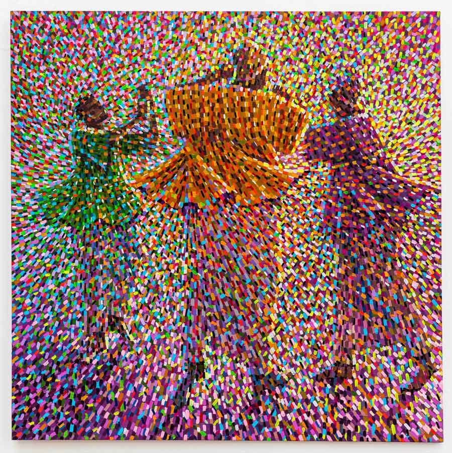Celebration of Peace, 2020 152 x 152 cm