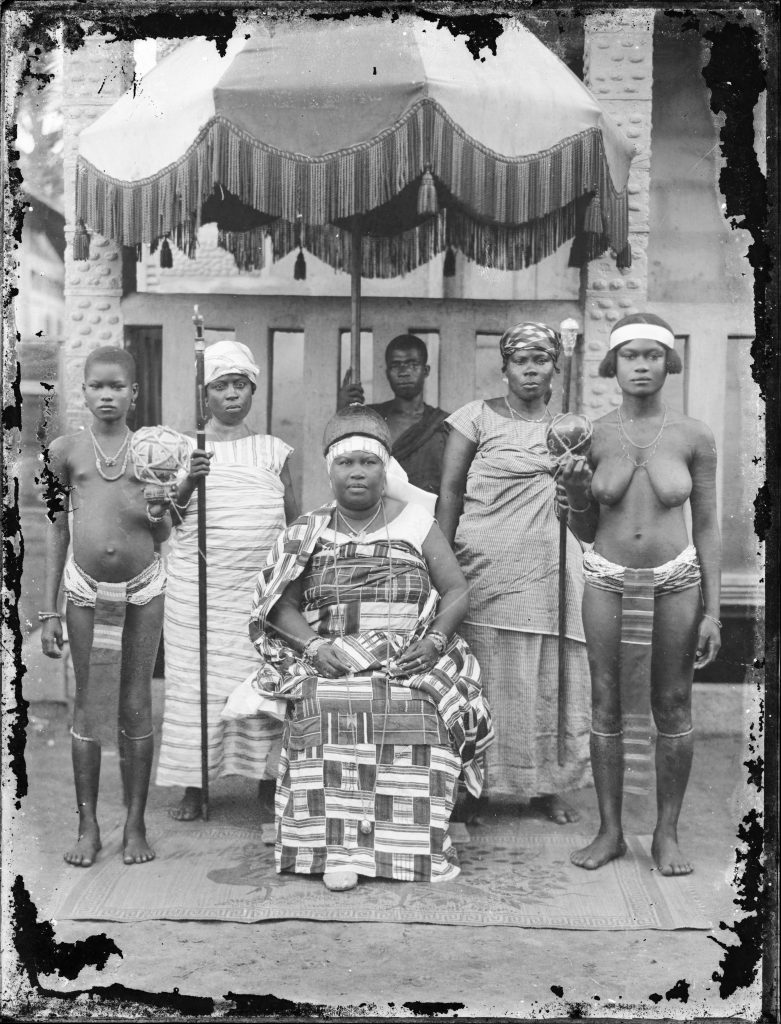 J.K. Bruce-Vanderpuije Queenmother of Jamestown and her attendants, 1932